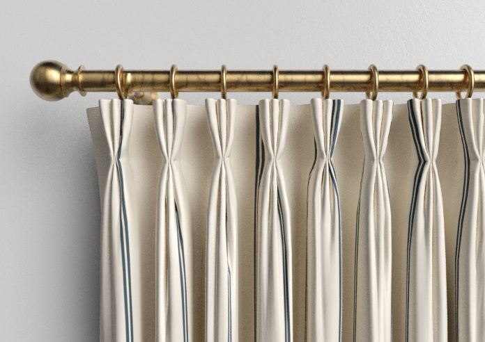 The British Stripe Co. Victoria, Polzeath No.1 - Made to Measure Curtains - Image 11